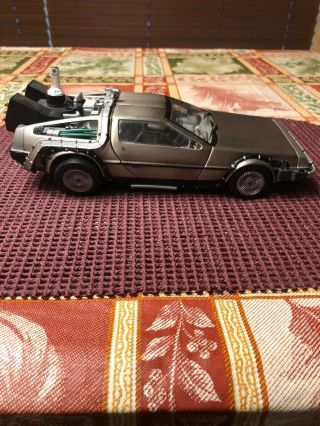 Sunstar Back To The Future 1/18 Delorean Toy Car Only/no Box