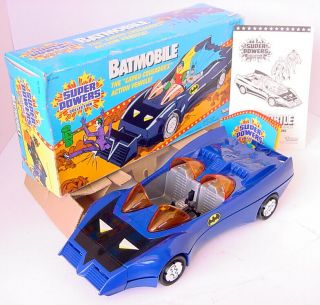 1984 Kenner Powers Batman 14 " Batmobile Boxed