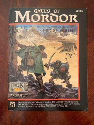 Gates Of Mordor Merp Middle Earth Role Playing Lord Of The Rings Ice Rpg