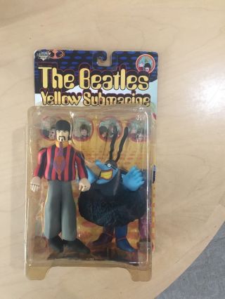 Beatles Yellow Submarine Ringo Starr Action Figure With Blue Meanie