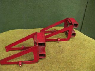 (2) Lionel Prewar 23 Standard Gauge Red Bumpers