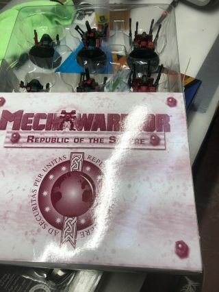 Mechwarrior Republic Of The Sphere Box Set Of 6 Never Played
