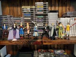 Final Fantasy Viii 9 Complete Bandai Figures 1999 L@@k