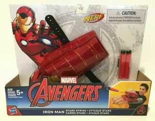 Avengers Iron Man Stark Strike Gear Roleplay Toy