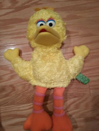 Gund Sesame Street Big Bird Puppet 15 "