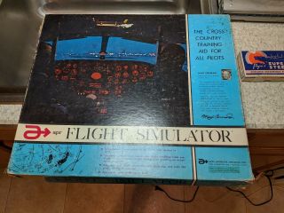 Apr Aero Products Research Flight Simulator Board Game Complete Ob 1965