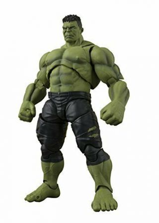 S.  H.  Figuarts Avengers Infinity War Hulk Action Figure Bandai From Japan