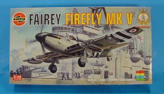 1/72 Airfix 02018 Royal Navy Fairey Firefly Mk V Plastic Model Airplane Kit