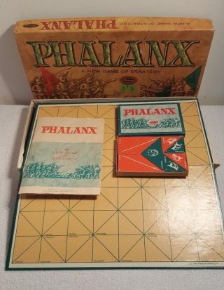 Vintage 1964 Phalanx A Game Of Strategy By Whitman 4718