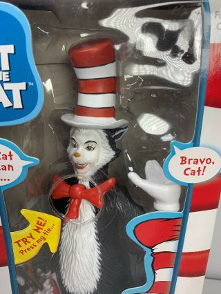 Dr Seuss Talking Cat in the Hat 12 Toy Action Figure Play Along 3