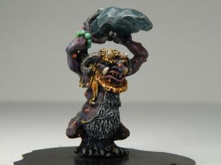 Rare Vintage Citadel/warhammer Cave Troll.  Pro Painted.  C20.  Late 1980 