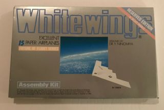 White Wings 15 Paper Airplanes Assembly Kit Volume 4 Near Complete