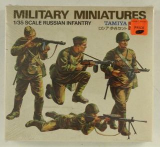 Plastic Tamiya Model Kit Military Miniatures 1:35 Scale Russian Army Infantry B