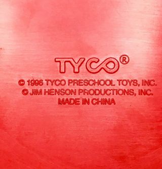 1996 TYCO Sesame Street Plastic Toys Elmo 3D Puzzle.  Jim Henson Product. 4
