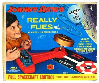 Vintage Topper Toys Johnny Astro Space Spacecraft Astronaut Complete W/box