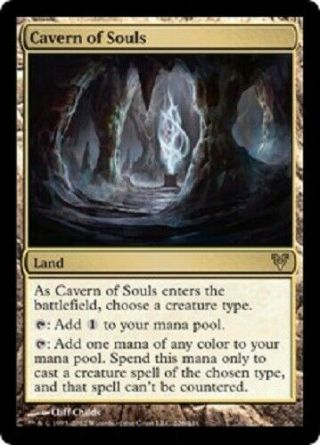 Cavern Of Souls X 1 (avacyn Restored) Mtg (light Play)
