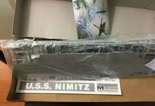 Carrier U.  S.  S.  Nimitz Model Kit - 3004 in Open Box - parts factory 4