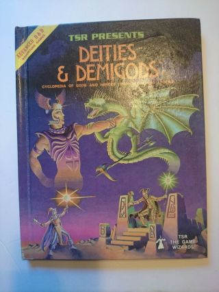 Advanced Dungeons & Dragons 1st Edition Deities And Demigods 128