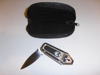 Franklin Dracula Folding Coffin Knife Universal City Studios With Case