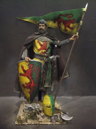 12 " Custom William Marshall,  Medieval English Crusader Knight 1/6 Figure Ignite