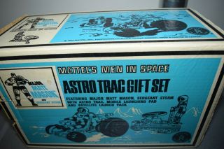 Vintage Canadian Major Matt Mason Astro Trac Gift Set Mattel 1967 Toy
