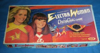 Electra Woman And Dyna Girl Board Game Ideal 1977 Syd And Marty Kroftt
