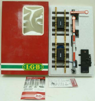 Lgb 5094 Home Stop Signal W/2 Arms Ex/box