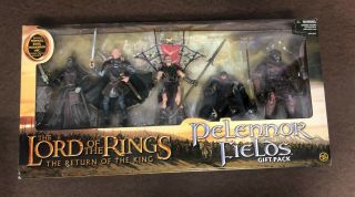 Lord Of The Rings Return King - - Pelennor Fields Gift Pack 5 Af - - 2006 Toybiz