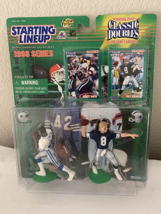 Nfl Emmitt Smith - Troy Aikman Starting Lineup 1998 Classic Double Dallas Cowboys