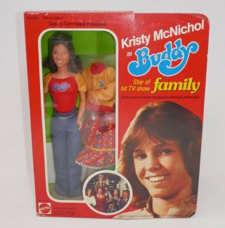Mattel 1978 Kristy Mcnichol As Buddy Doll From Tv Show Family Nrfb