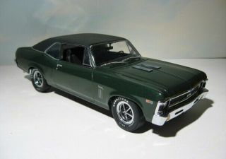 1969 Chevrolet Nova Ss 396 - Gmp Peachstate 1:18 - Forest Green 1/3996