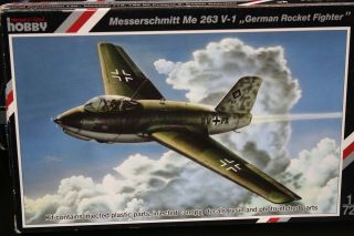 1/72 Special Hobby Messerschmitt Me 263 V - 1 German Ww2 Rocket Model W/resin Rare