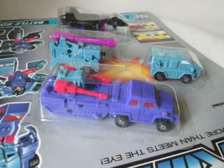 1989 Hasbro Transformers Micromaster Combiner Decepticon Battle Squad 5902 2