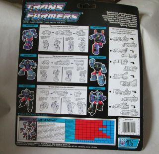 1989 Hasbro Transformers Micromaster Combiner Decepticon Battle Squad 5902 4