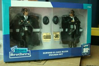 Sd Toys The Blues Brothers Jake And Elwood 7 Inch Figure Set
