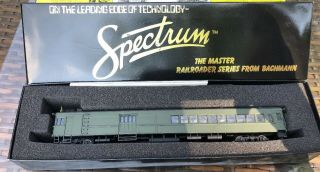Bachmann Spectrum Ho Scale No.  81402 Emc Gas Electric Doodlebug Green Unlettered
