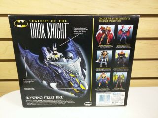 Legends Of The Dark Knight Skywing Street Bike Action Figure by Kenner - 2