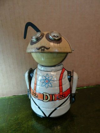 Marx Moon Astronaut Creature,  Tin Wind Up,  Made In Japan -