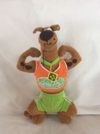 Cartoon Network 15 " Scooby Doo Sports Dog Plush Stuffed Animal