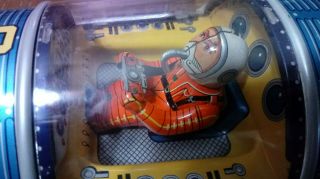 1962 MODERN TOYS SPACE CAPSULE 6 TIN LITHO BATTERY OPERATED TOY SPACE SHIP 3