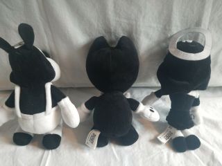 Set of 3 Toys Bendy and the Ink Machine Plush 8 .  Licensed Toy.  Soft 5