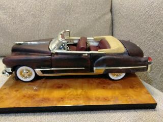 1949 Cadillac Coupe Deville Barn Find And Custom Rusted Paint Car 1/18.