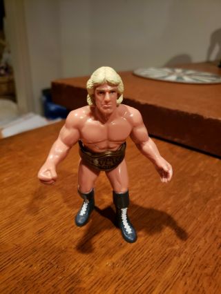 Vintage 1990 Galoob Wcw Ric Flair Wrestling Action Figure Toy 5 " Tall Wrestler