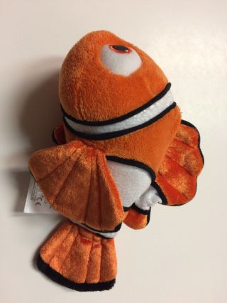 Disney Store Finding Nemo 8 " Bean Bag Plush Stuffed Animal Pixar Euc Soft Toy