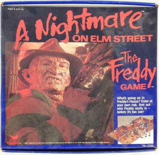 Cardinal Boardgame Nightmare On Elm Street,  A - The Freddy Game Box Fair