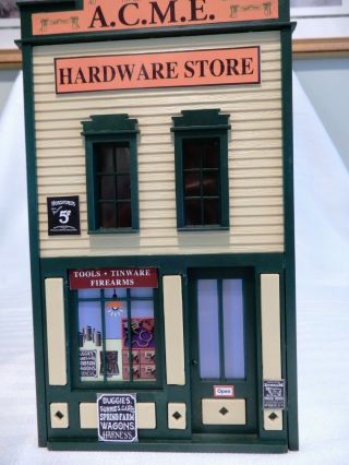 Piko G Scale Building A.  C.  M.  E Hardware Store,  62236,  Pre - owned 2