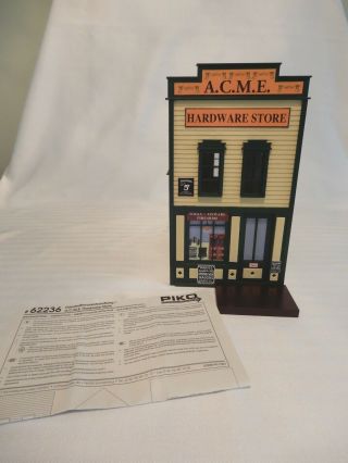 Piko G Scale Building A.  C.  M.  E Hardware Store,  62236,  Pre - owned 7