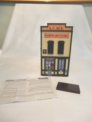 Piko G Scale Building A.  C.  M.  E Hardware Store,  62236,  Pre - owned 8