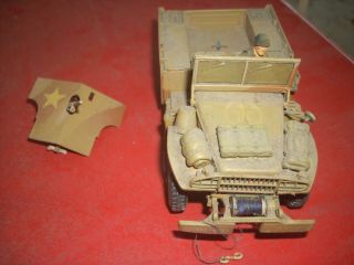 M6 Gun Motor Carriage Wc 55 Truck Model Kit 1/35