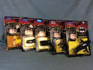 Set Of Five In Pack 1991 Batman Returns Ertl Diecast Toy Vehicles Set
